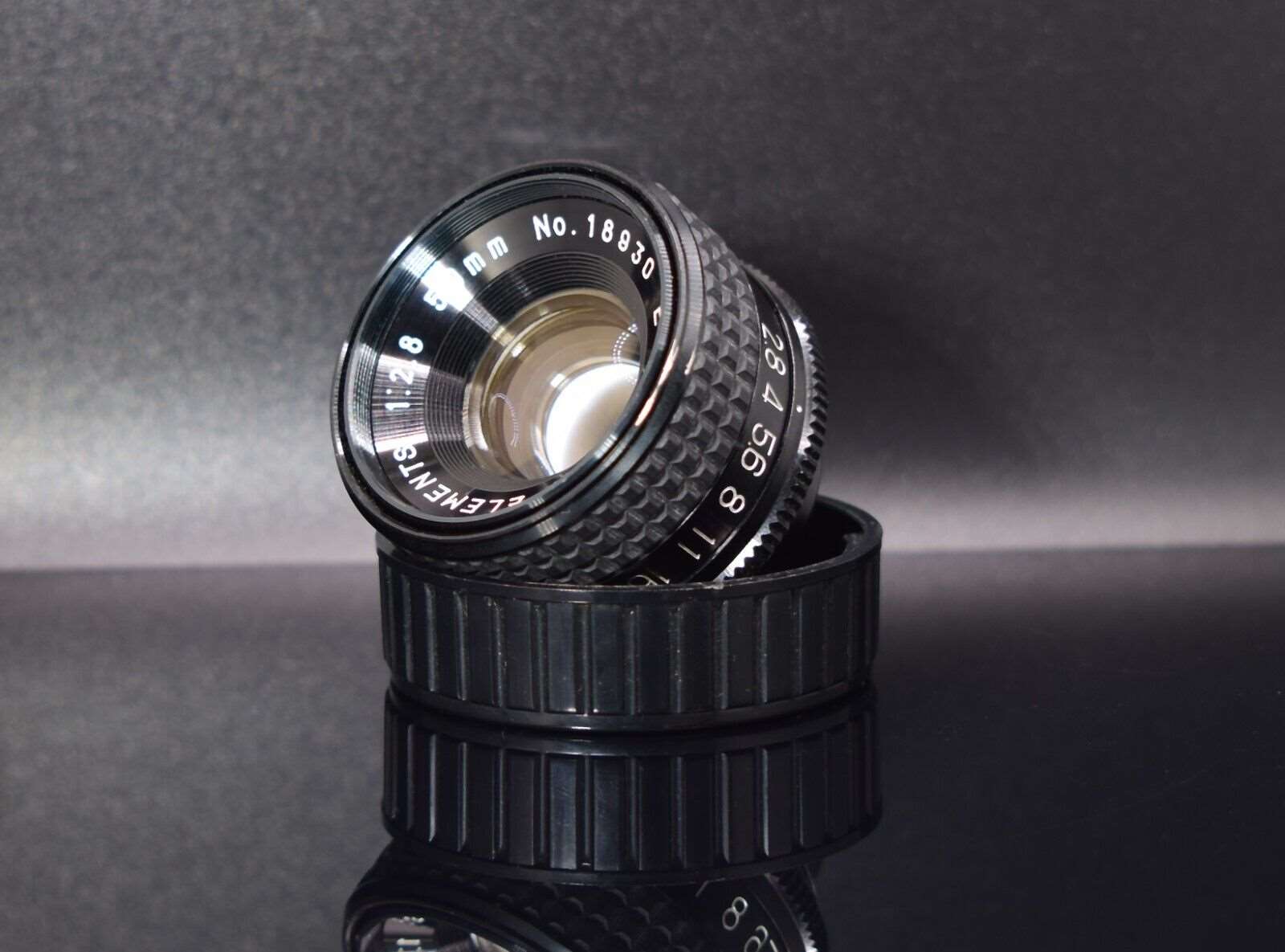Fujimoto Enlarger or Macro E-Lucky f2.8 50mm Lens Black in 