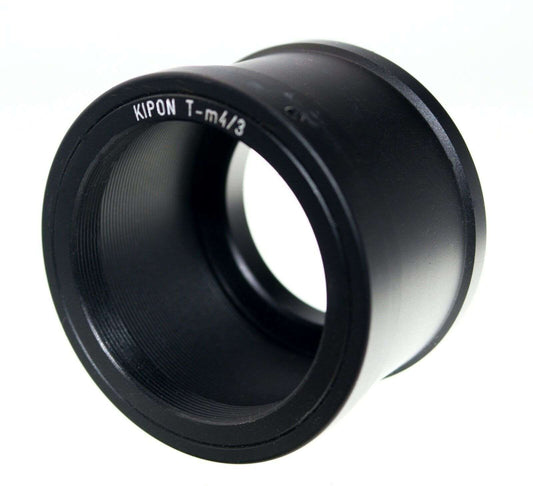 Camera Lens Adaptor KIPON T-m4/3 (likely unused).