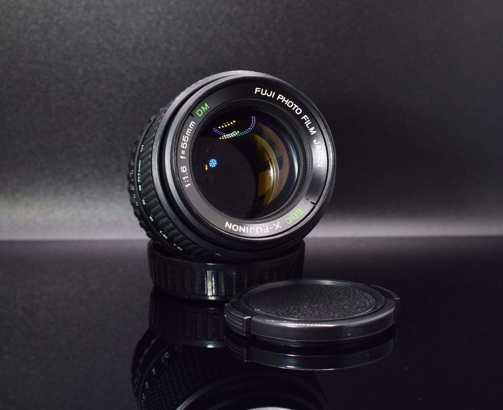 Rare Fujifilm Camera Lens X-Fujinon f1.6 55mm DM with Front Rear 