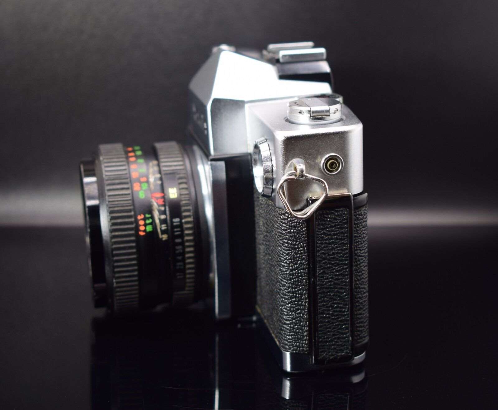 Exakta TL500 Film Camera Exaktar EE f1.7 55mm Lens Rare Made in Japan Excellent. Exacta