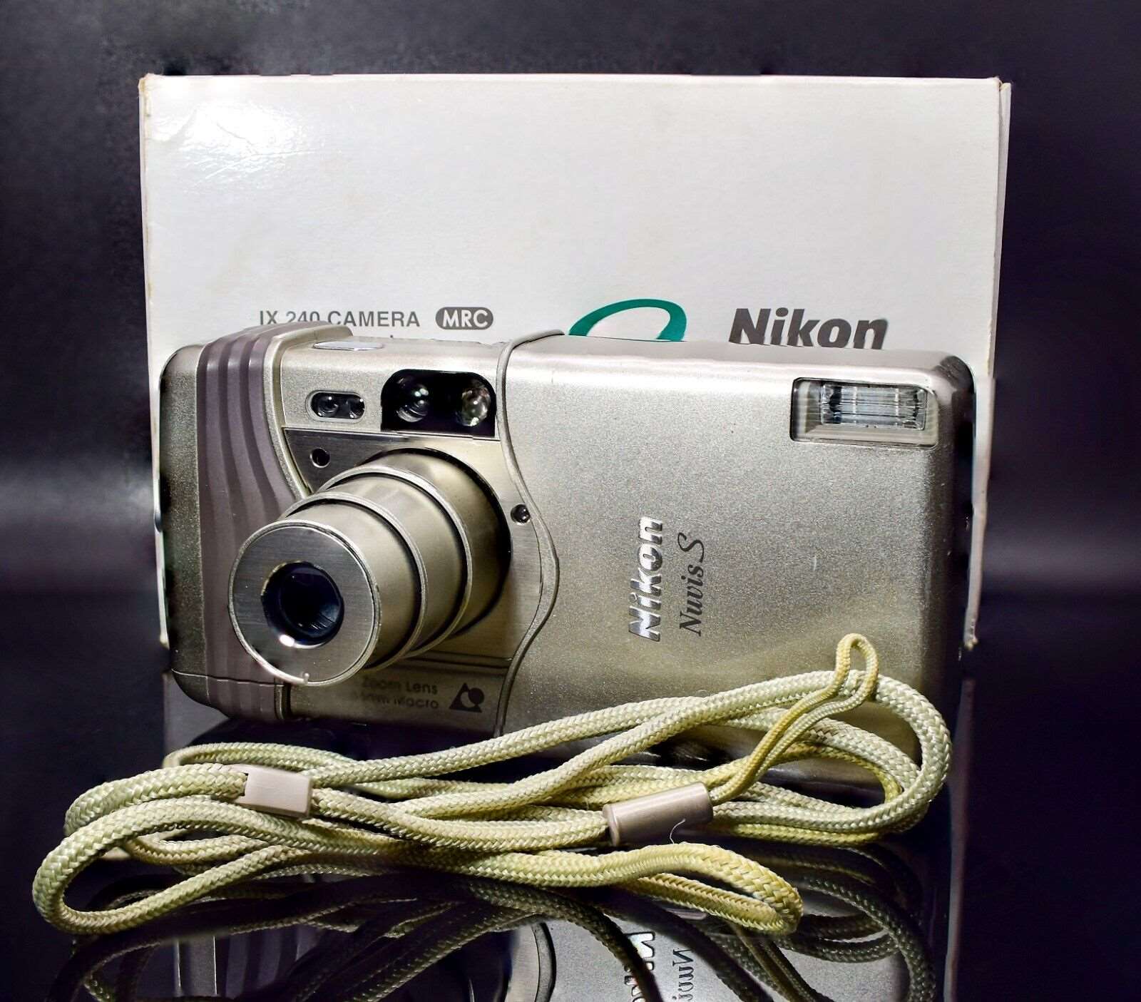 Nikon Nuvis S IX240 Collector APS Film Camera with built-in Nikon