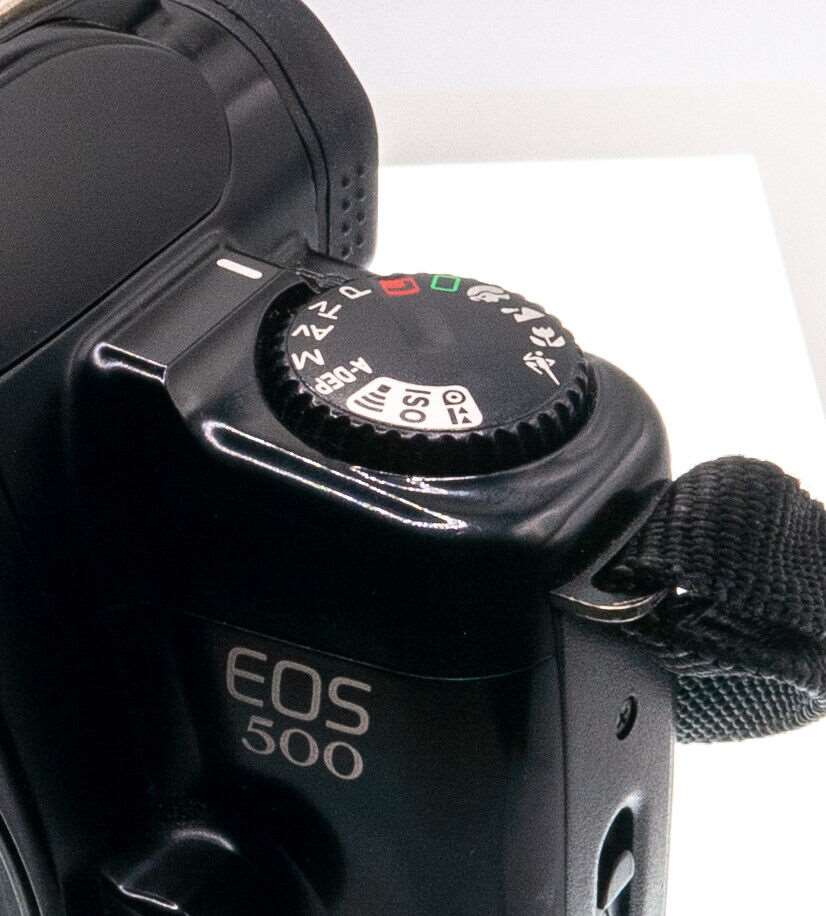 Canon EOS 500 Vintage & Collectable Film SLR Camera Body & Canon Strap EOS500