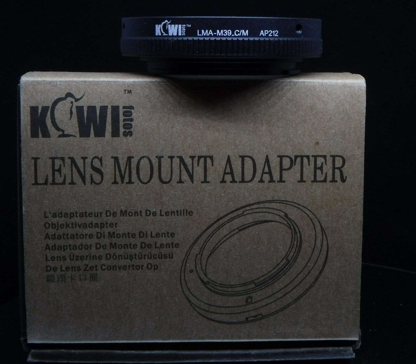 Canon Lens Adapter M39-EOSM Adaptor M39 Lens To Canon EOS M Camera LMA-M39C/M