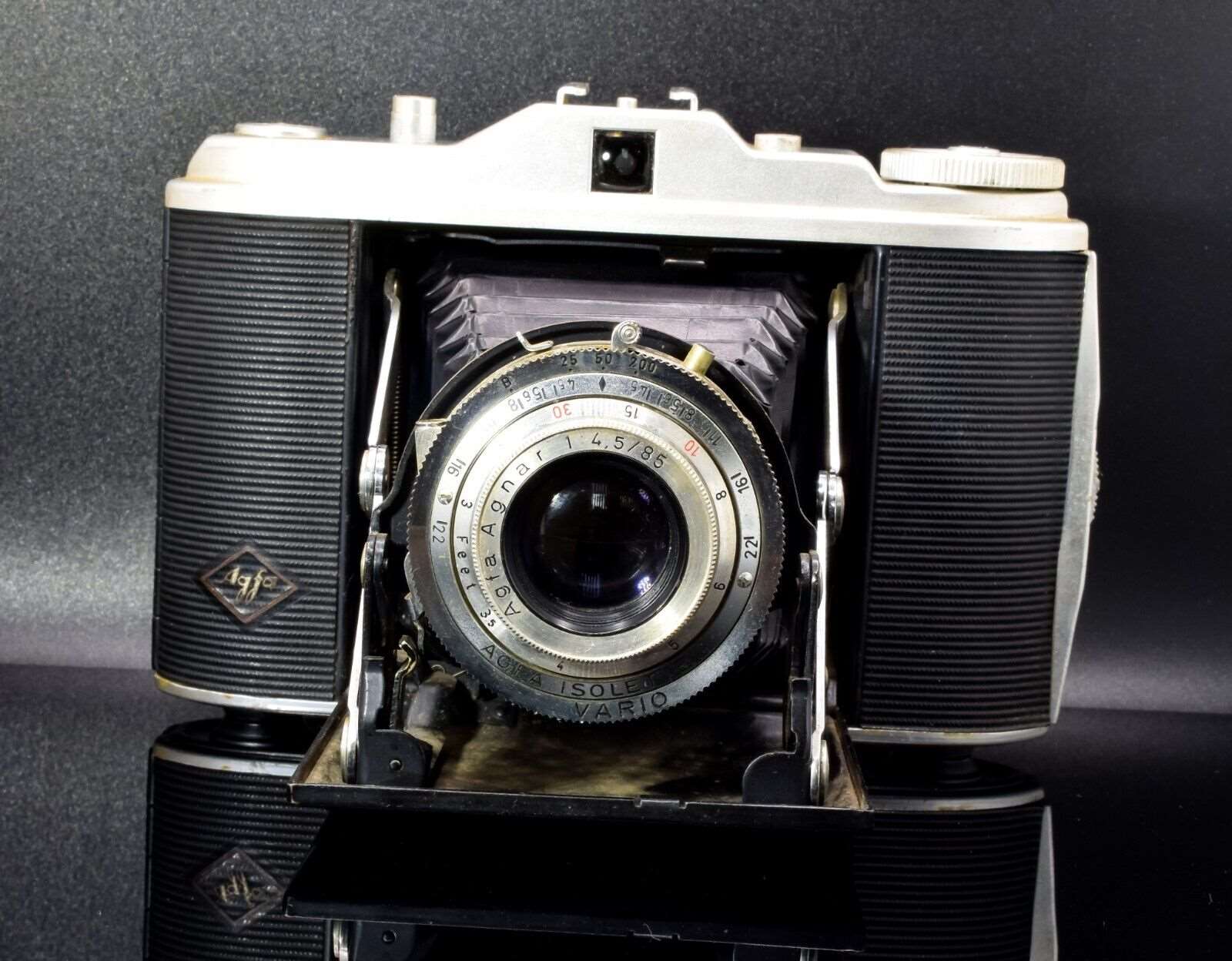 Agfa Isolette 1 Folding Camera 1955-1958 120 Film with Agnar f4.5 85mm Vario Lens