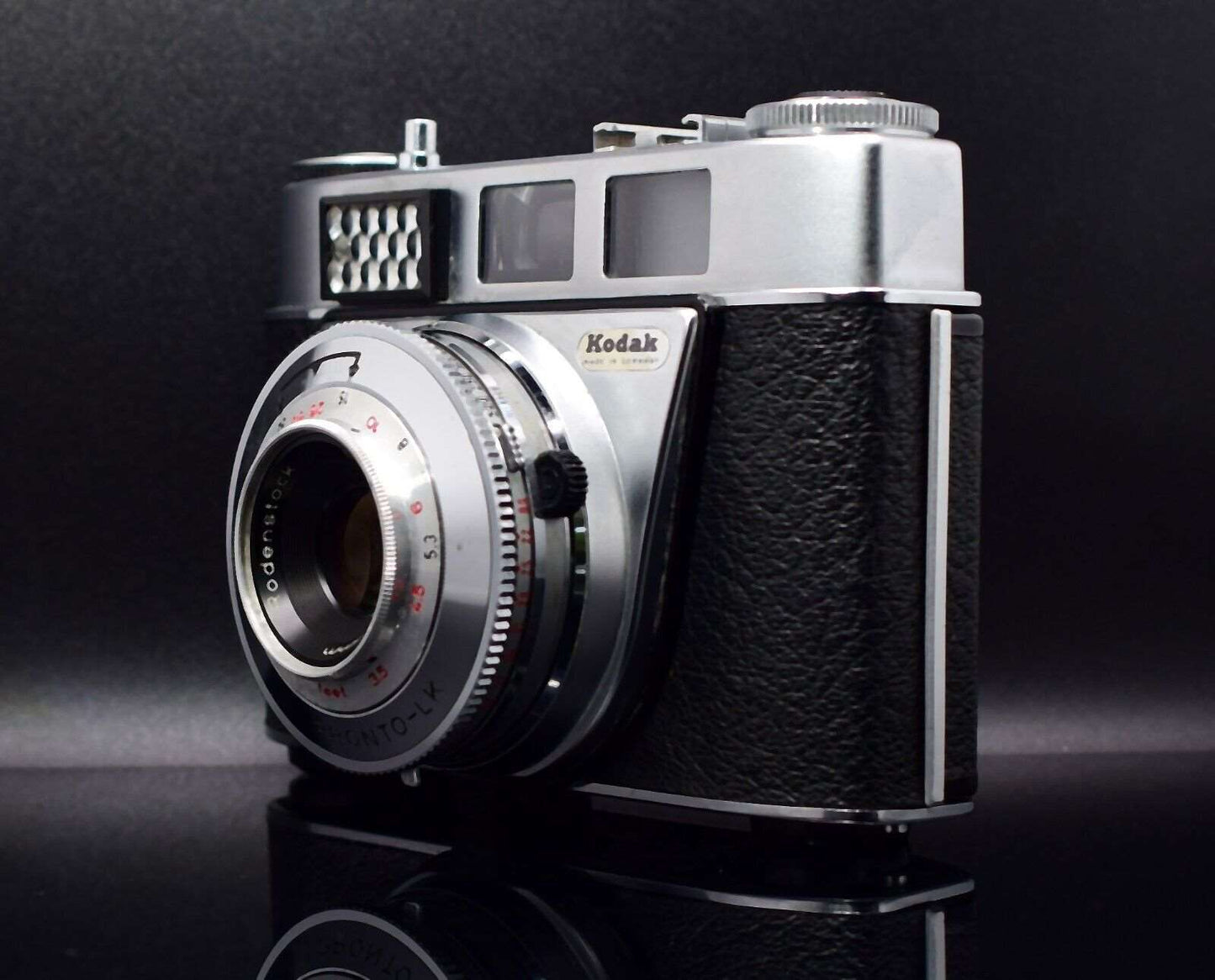 KODAK Retinette 1B 037 35mm Film Camera Rodenstock Reomar Lens Pronto LK Shutter