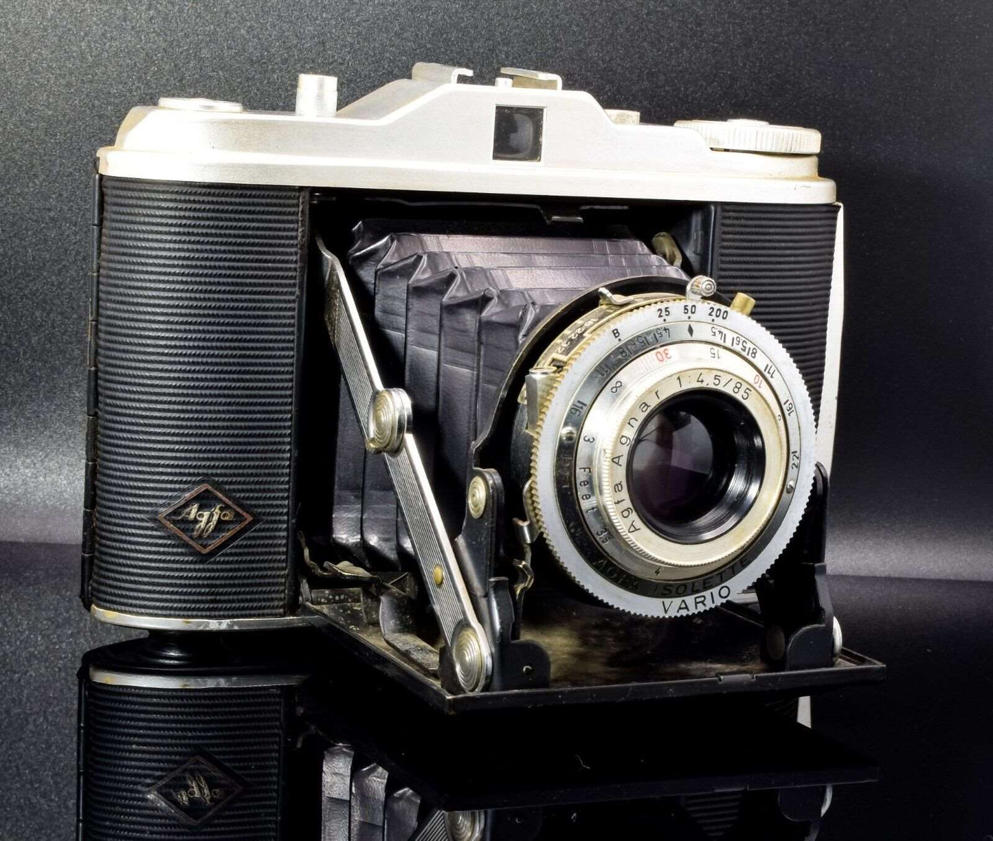 Agfa Isolette 1 Folding Camera 1955-1958 120 Film with Agnar f4.5 85mm Vario Lens