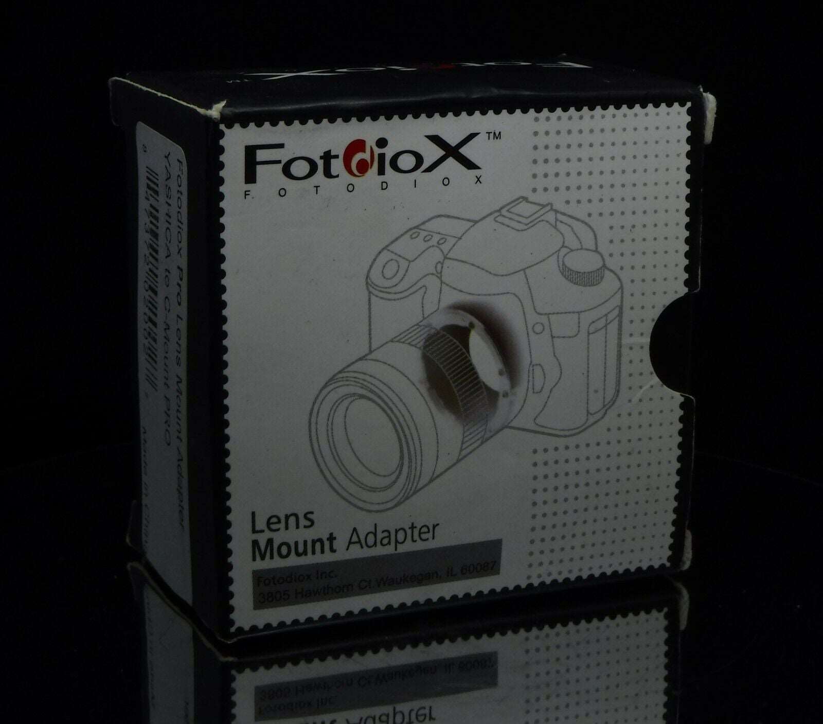 Camera Lens Mount Adaptor Adapter Yashica AF to Canon Fotodiox Pro