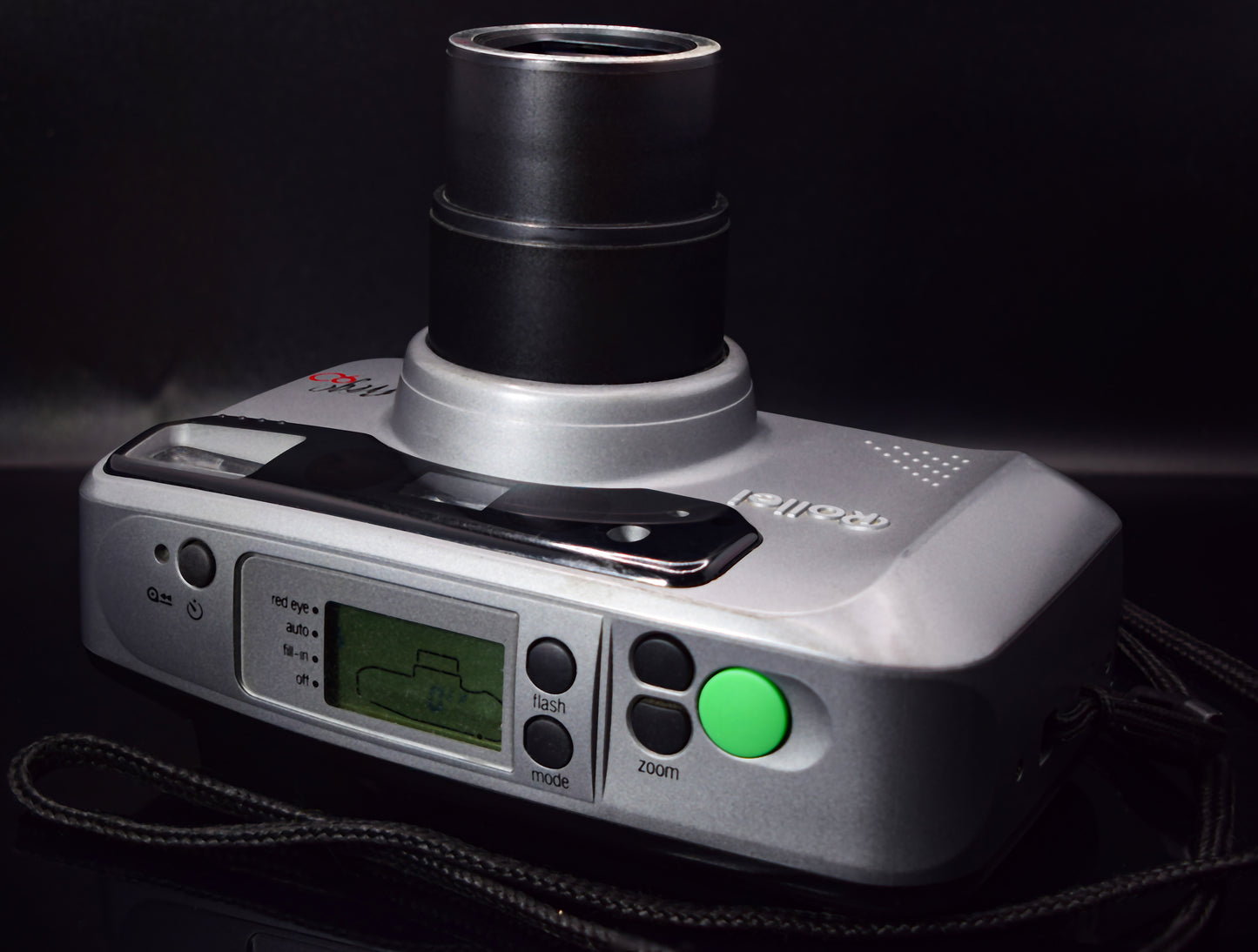 Rollei Prego 90 35mm Film Compact Camera with Vario Apogon HFT Lens Collectible