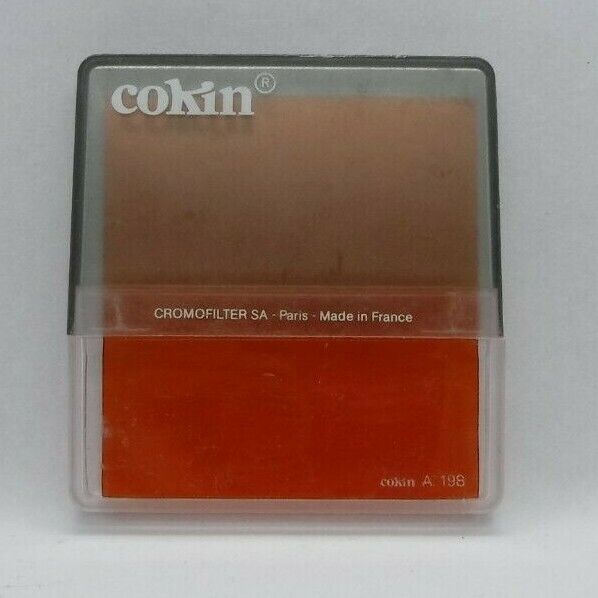 Vintage Cokin Cromofilter A198 Orange Camera Lens Filter