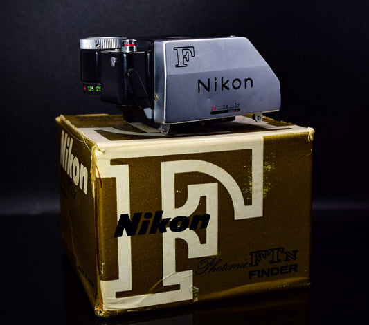 Nikon Photomic FTN Prism Finder Silver and Black in Nikon Makers Box