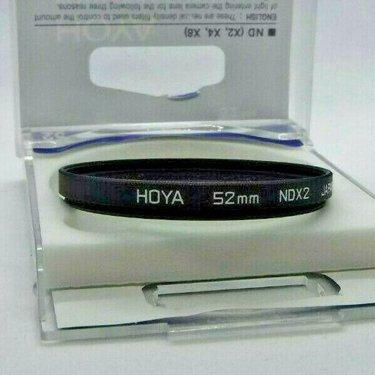 HOYA Camera Lens Filter Neutral Density NDX2 52mm Diameter